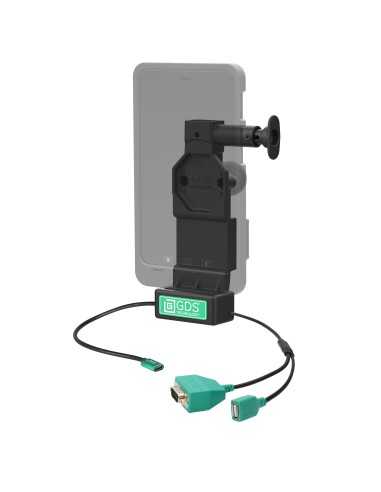 GDS® Uni-ConnT Dock + USB-A & DB9 with Release Button
