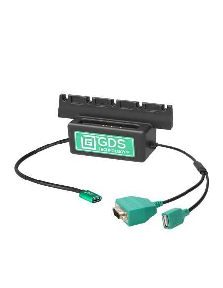 GDS® Power + USB-A & DB9 Dock Cup for IntelliSkin®