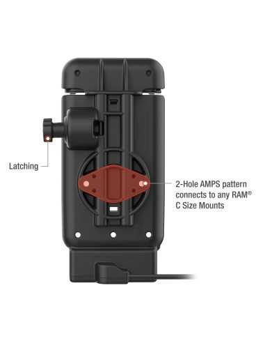 GDS® Vehicle Dock for iPhone 16 & 16 Pro with IntelliSkin®