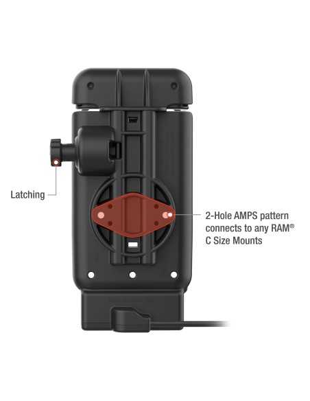 GDS® Vehicle Dock for iPhone 16 & 16 Pro with IntelliSkin®