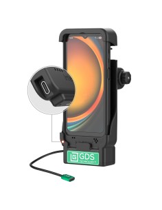 GDS® Vehicle Dock for Samsung XCover7 Pro/6 Pro with USB-C IntelliSkin®
