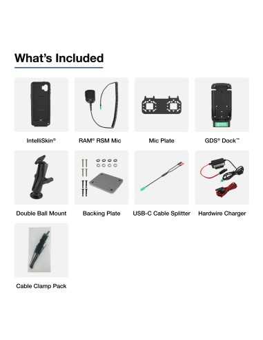 GDS® PTT Speaker Mic Kit for XCover7 Pro/6 Pro - Zello