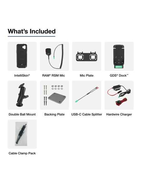 GDS® PTT Speaker Mic Kit for XCover7 Pro/6 Pro - Zello