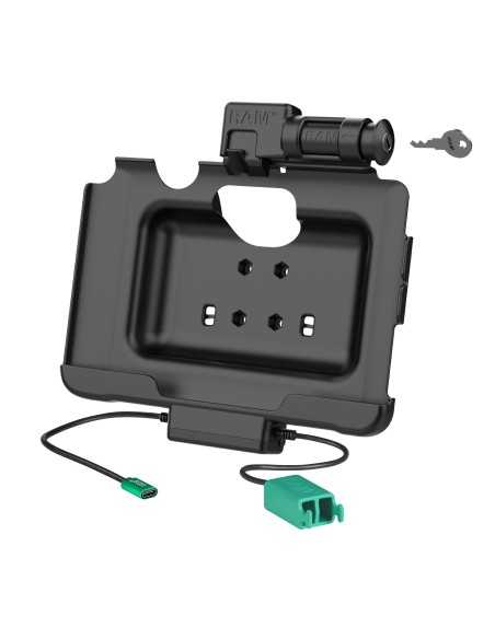 RAM® Key-Locking Power + Dual USB Data Dock for Tab Active5 Pro & 4 Pro