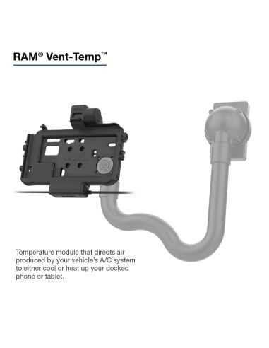 RAM® Thin-DockT Power + Dual USB Dock for Tab Active5 & 3