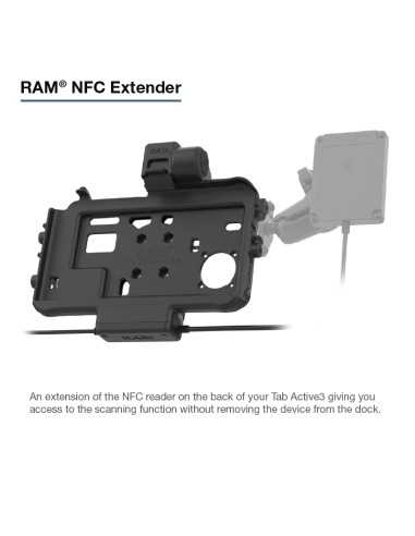 RAM® Thin-DockT Power + Dual USB Dock for Tab Active5 & 3