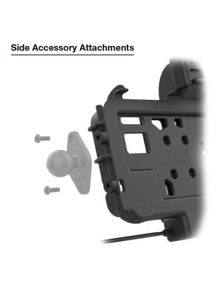 RAM® Thin-DockT Power + Dual USB Dock for Tab Active5 & 3