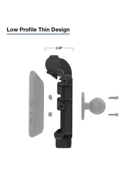 RAM® Thin-DockT Power + Dual USB Dock for Tab Active5 & 3