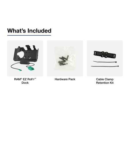 RAM® EZ Roll'rT Dual USB Dock for Samsung Tab Active5 & 3