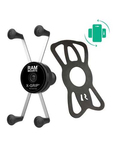 RAM® Rotating X-Grip® Large Phone Holder with Ball - B Size