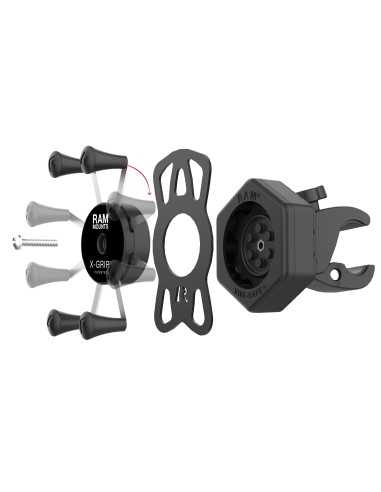 RAM® X-Grip® Phone Mount with Vibe-SafeT & Small Tough-ClawT