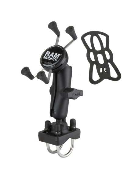 RAM® X-Grip® Phone Mount with Double U-Bolt Base