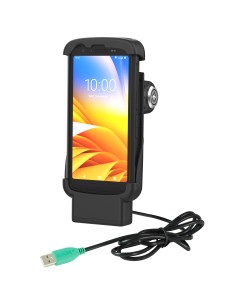 RAM® Locking Form-Fit Powered Dock for Zebra TC201 & TC22/TC27 with Boot
