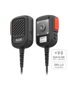 RAM® Remote Speaker Mic with USB-C for Zello