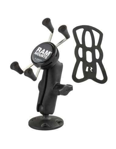 RAM® X-Grip® High-Strength Composite Phone Mount with Drill-Down Base