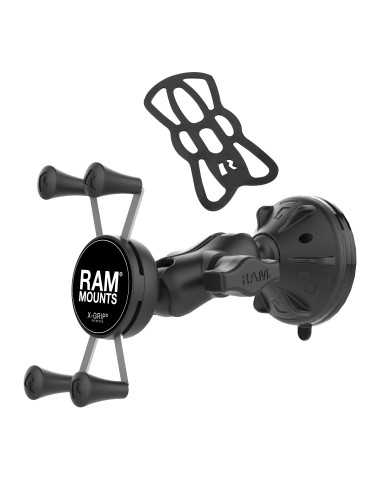 RAM® X-Grip® Phone Mount with Low-Profile Suction Cup - Short