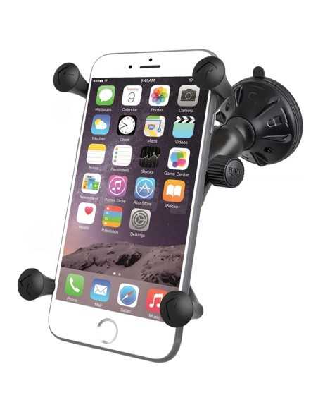 RAM® X-Grip® Large Phone Mount with Low-Profile Suction Base