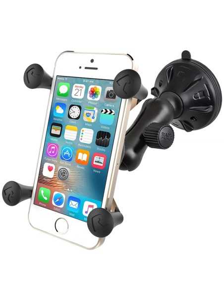 RAM® X-Grip® Phone Mount with Twist-LockT Low-Profile Suction Cup