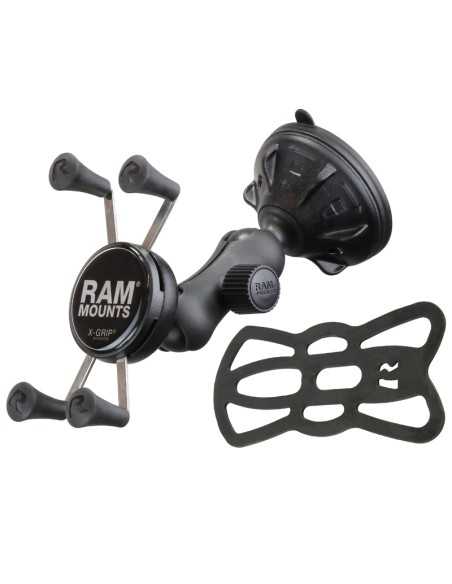 RAM® X-Grip® Phone Mount with Twist-LockT Low-Profile Suction Cup