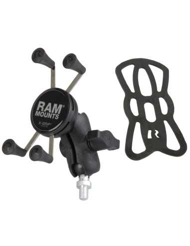 RAM® X-Grip® Phone Mount with 3/8"-16 Threaded Ball Base