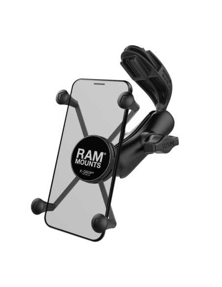 RAM® X-GripT Large Phone Mount with RAM® Mirror-MateT for GM Vehicles