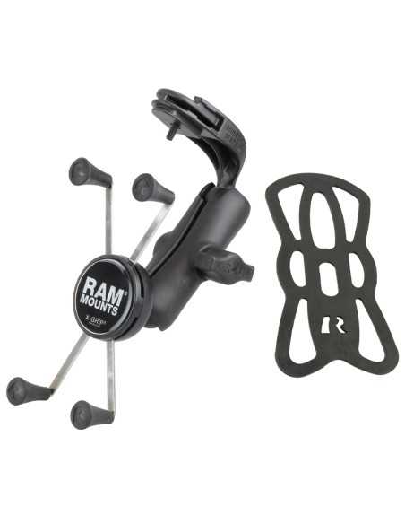 RAM® X-GripT Large Phone Mount with RAM® Mirror-MateT for GM Vehicles