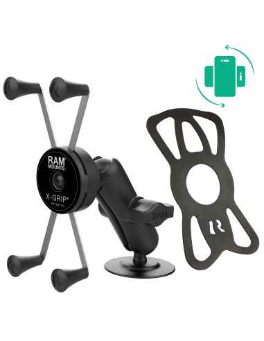 RAM® Rotating X-Grip® Large Phone Mount with Flex Adhesive Base