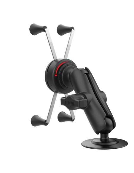 RAM® Rotating X-Grip® Large Phone Mount with Flex Adhesive Base