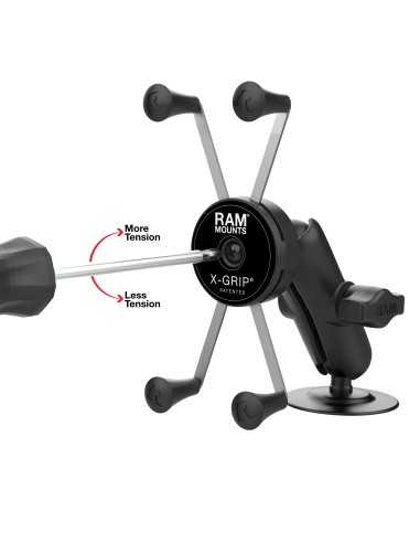 RAM® Rotating X-Grip® Large Phone Mount with Flex Adhesive Base