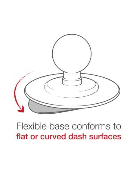 RAM® X-Grip® Large Phone Mount with Flex Adhesive Base