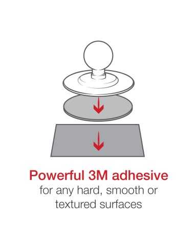 RAM® X-Grip® Large Phone Mount with Flex Adhesive Base