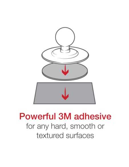 RAM® X-Grip® Large Phone Mount with Flex Adhesive Base