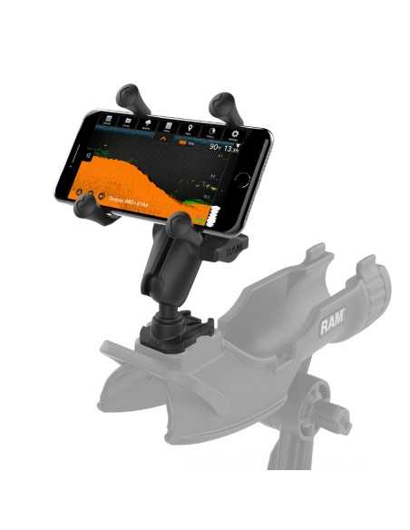 RAM® X-Grip® Phone Mount with Ball Adapter for GoPro Bases