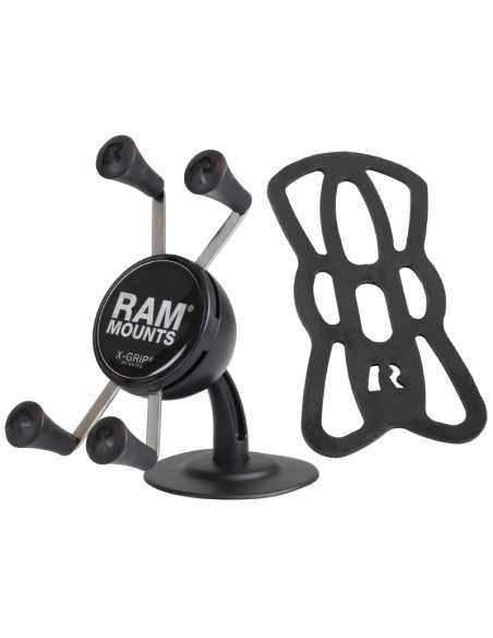 RAM® X-Grip® Phone Holder with Lil BuddyT Adhesive Dash Mount
