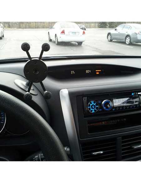 RAM® X-Grip® Phone Holder with Lil BuddyT Adhesive Dash Mount