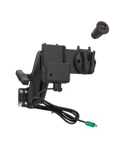 RAM® Push-to-Talk Kit for Siyata SD7 with Cigarette Charger 2