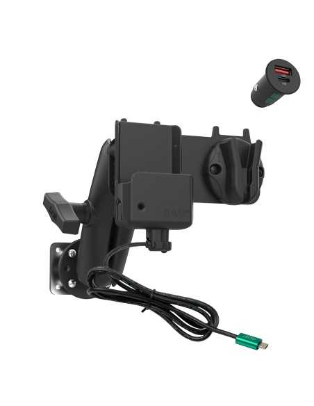 RAM® Push-to-Talk Kit for Siyata SD7 with Cigarette Charger
