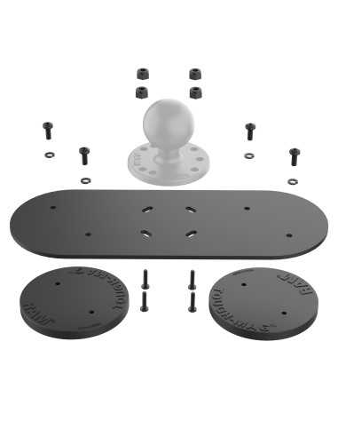 RAM® Tough-MagT Double Magnetic Base