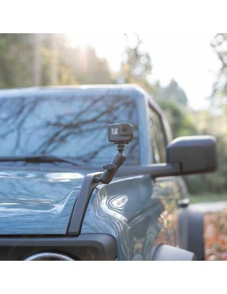 RAM® Tough-BallT for Bronco Hood Tie Down with Action Camera Adapter