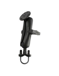 RAM® Double Ball U-Bolt Mount with Round Plate