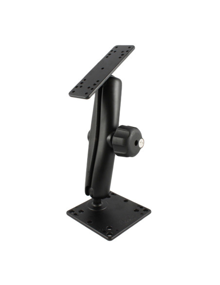 RAM® Locking Double Ball Mount with 100x100mm VESA Plate - C Size Long