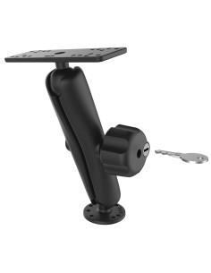 RAM® Universal Marine Electronic Mount with Key Lock Knob
