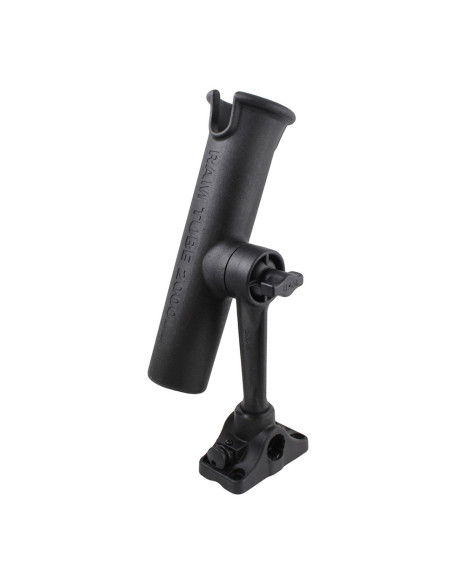 RAM® TubeT Fishing Rod Holder with Bulkhead/Flat Base